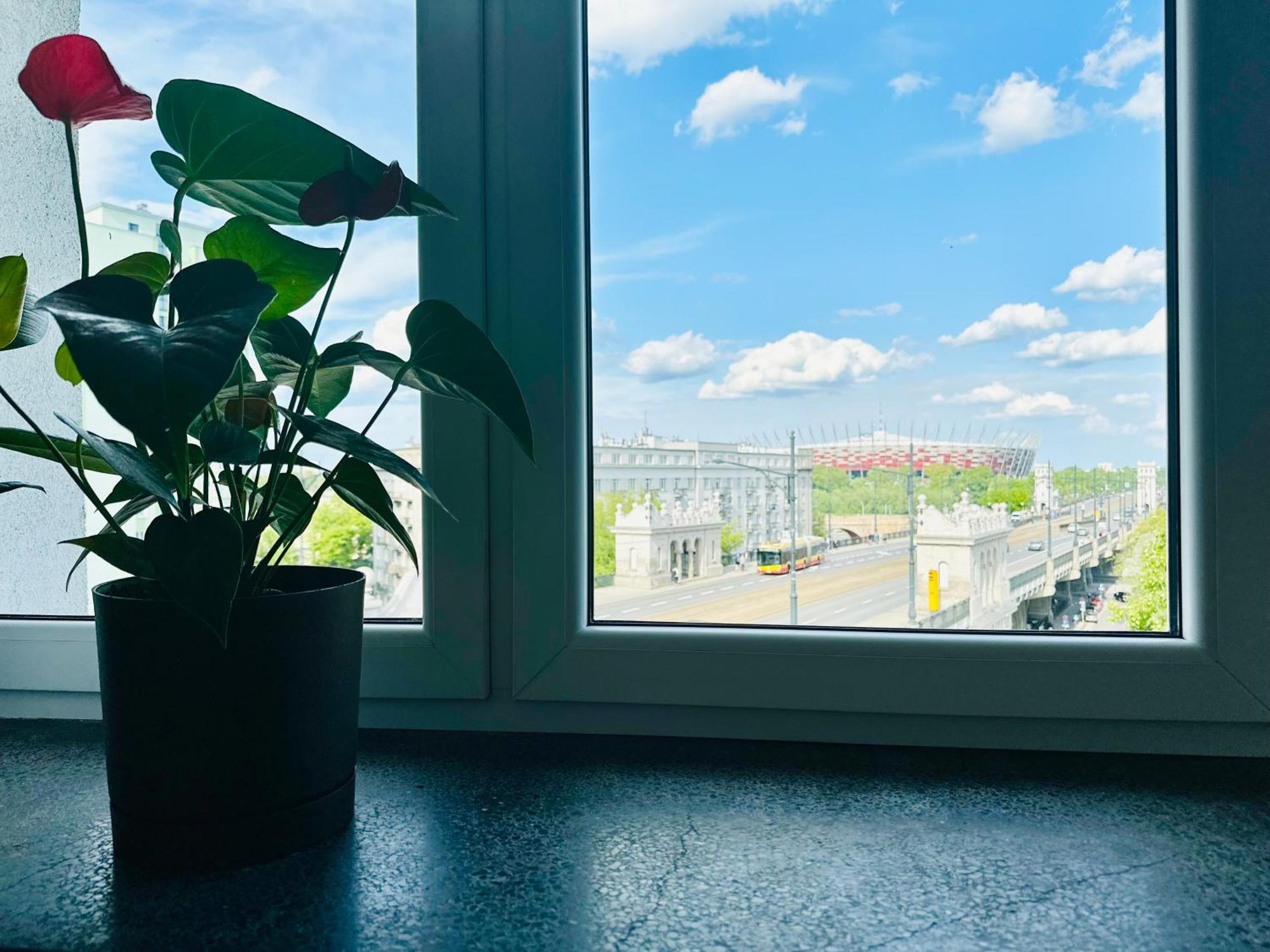 Westside Panorama Pgn Stadium Apartment 华沙 外观 照片