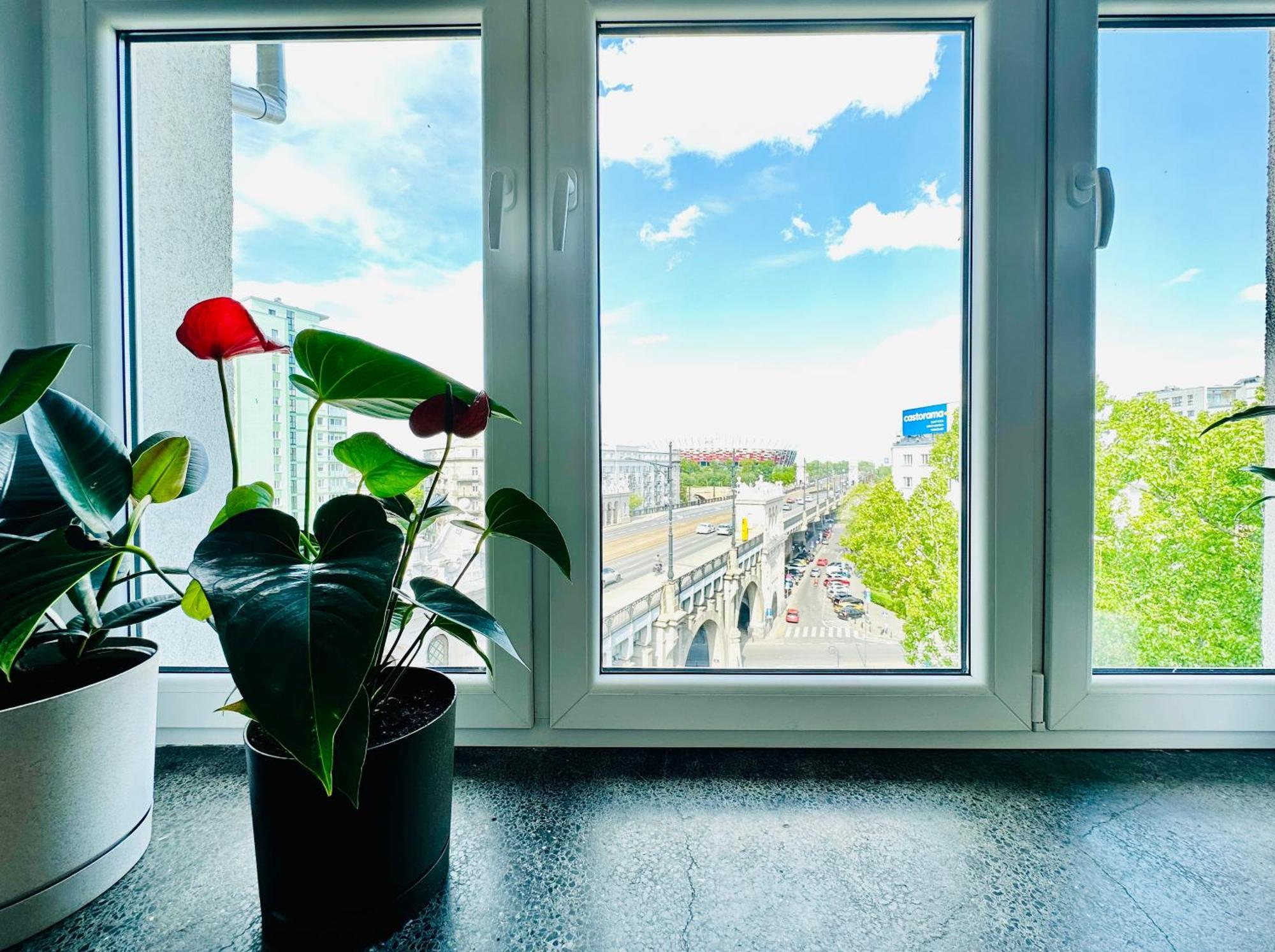 Westside Panorama Pgn Stadium Apartment 华沙 外观 照片